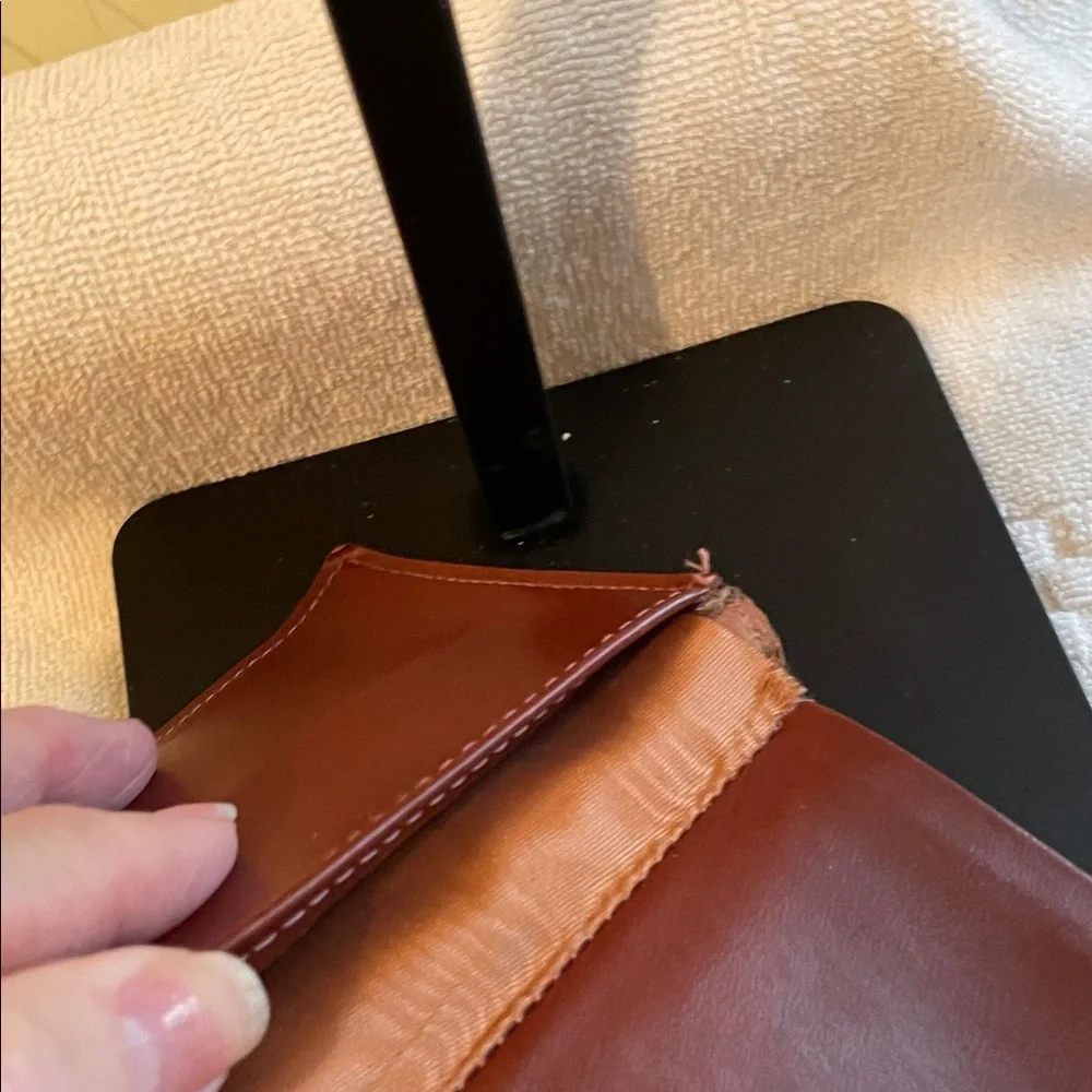 Vintage Baronrt Accent Brown Leather Women’s Wallet